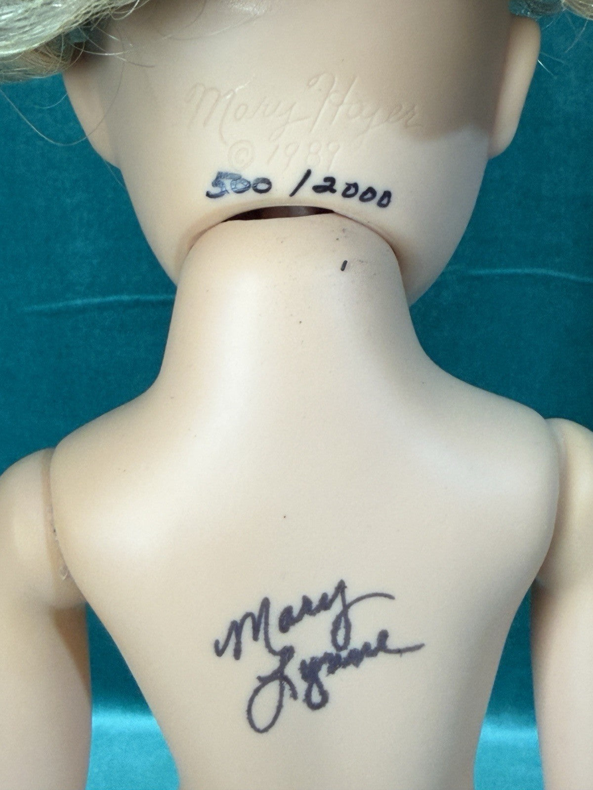 Mary Hoyer Design Mary Lynne 14” Vinyl Doll “Queen” with Tag