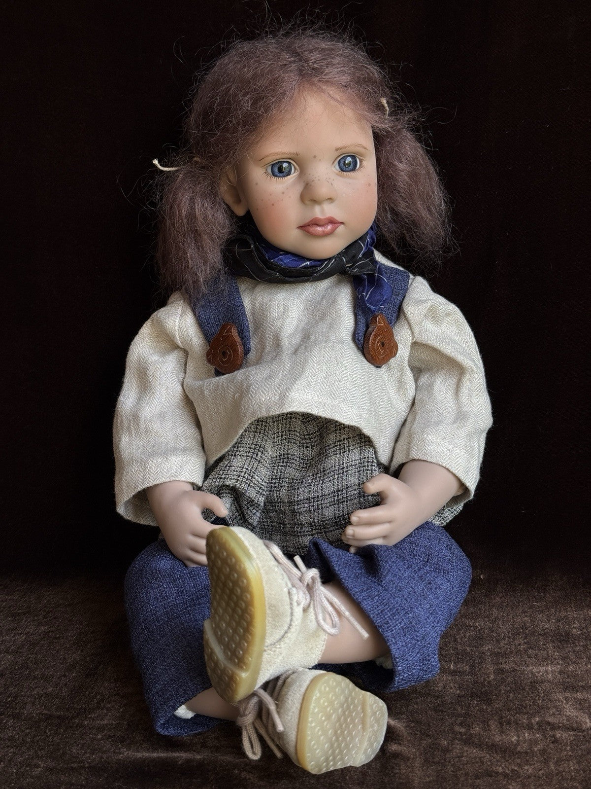 Zwergnase 18” Vinyl Ruby Doll By Nicole Marschollek 1998 LE 250