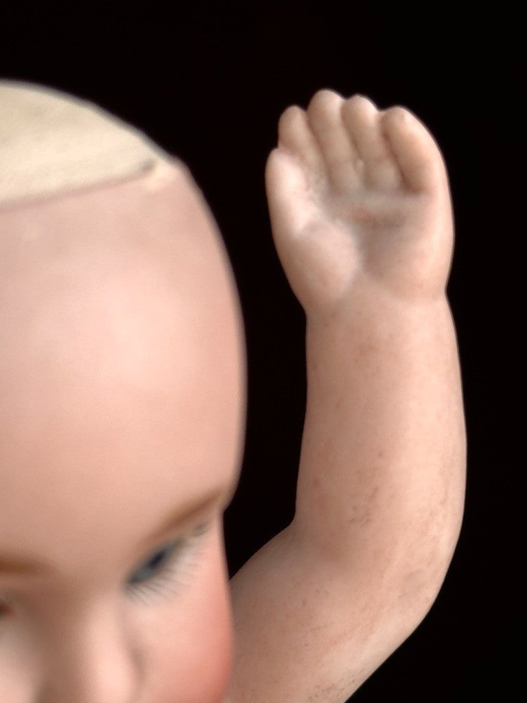 Large Antique German 7.5” Kestner 150 All Bisque Mignonette Doll