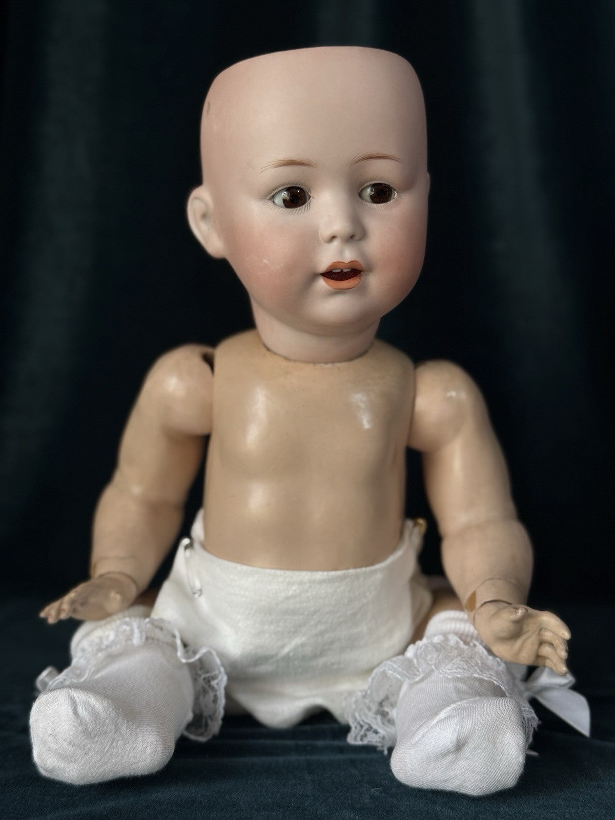 Antique German Cuno Otto Dressel Baby 16” Character “Jutta” Mold 1914 Doll