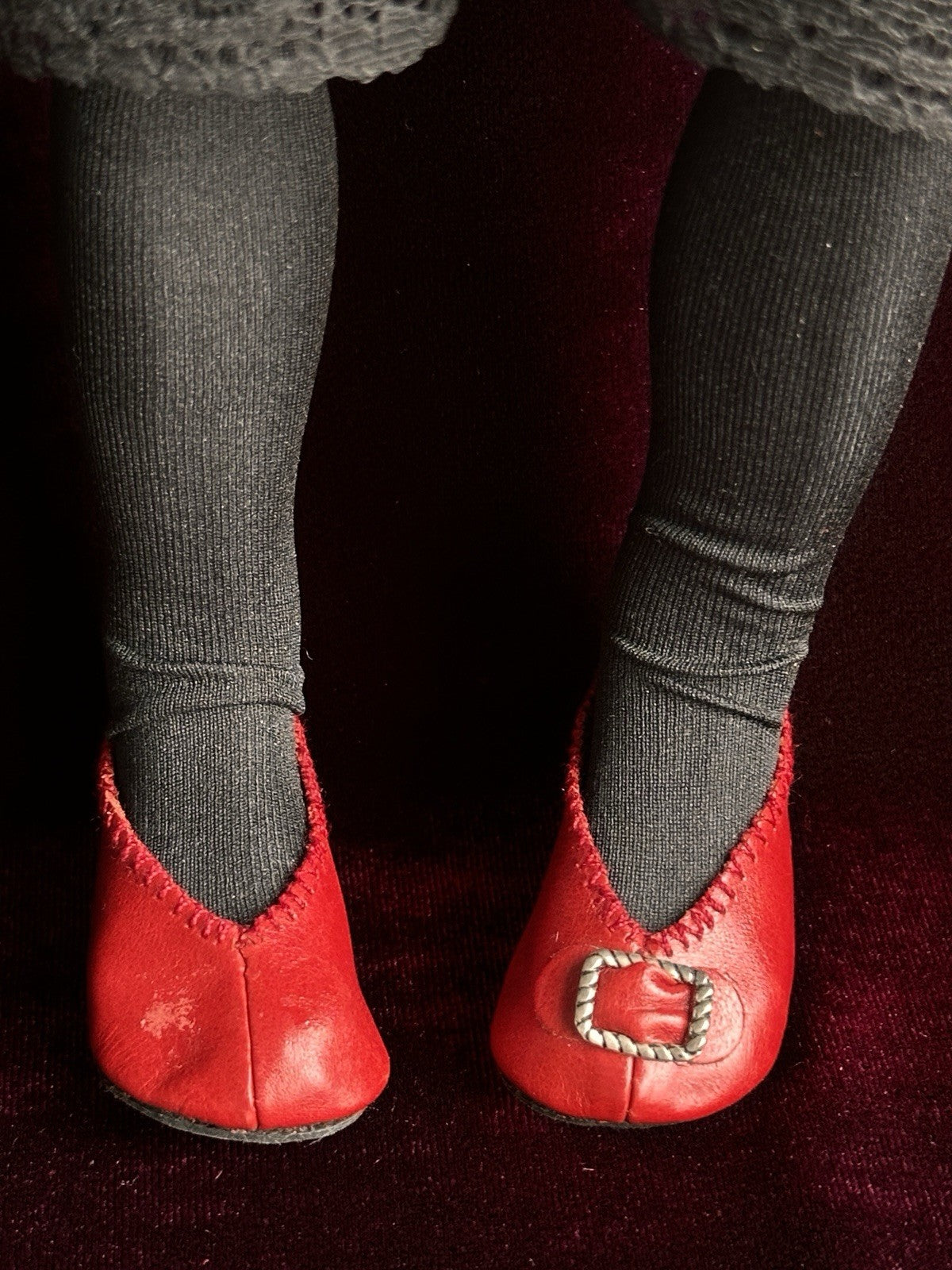 Collectible French Heloise 21.5” Resin/Cloth Doll