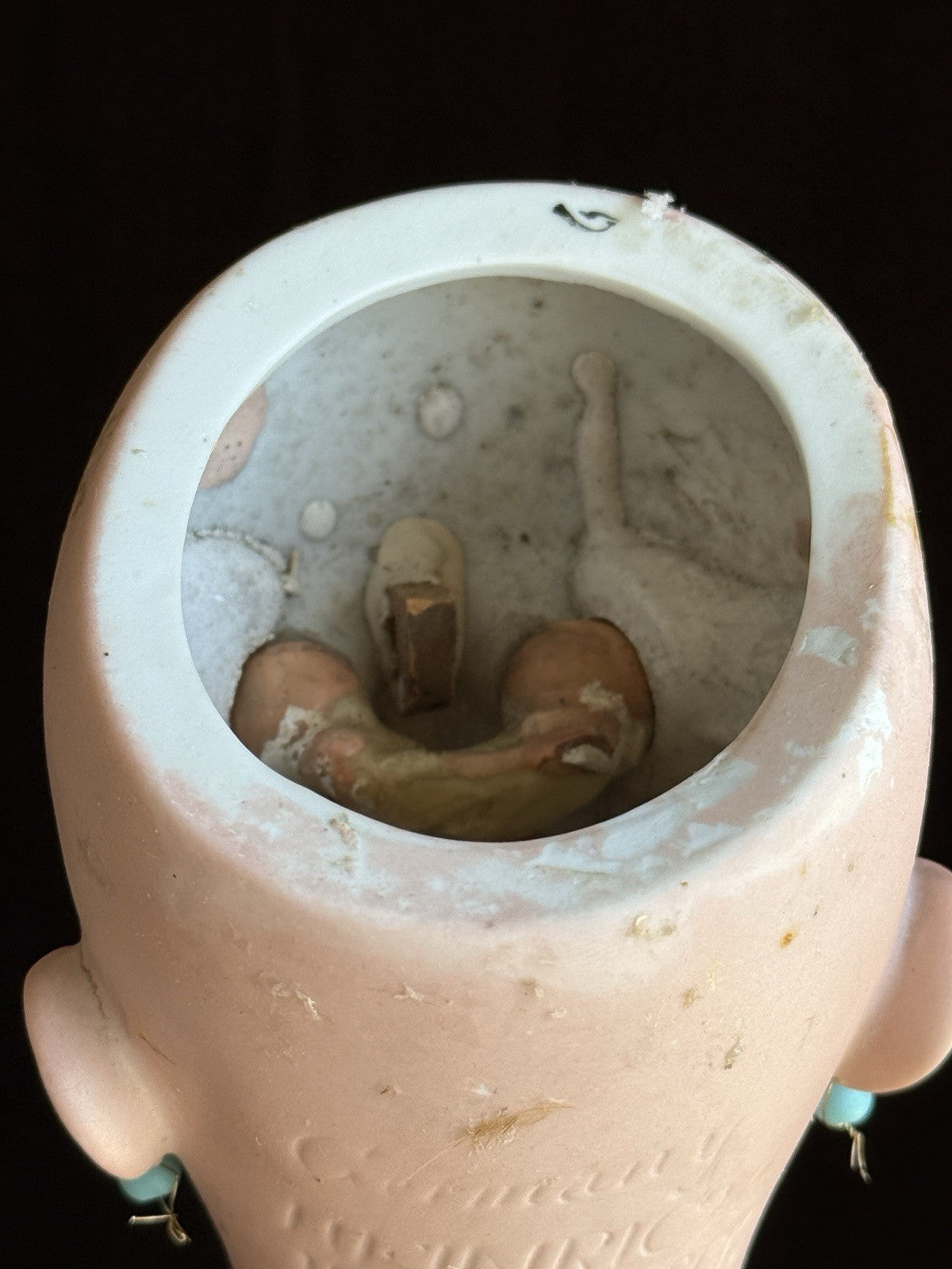 Antique German 22” Simon Halbig  Heinrich Handwerck Bisque Head Doll