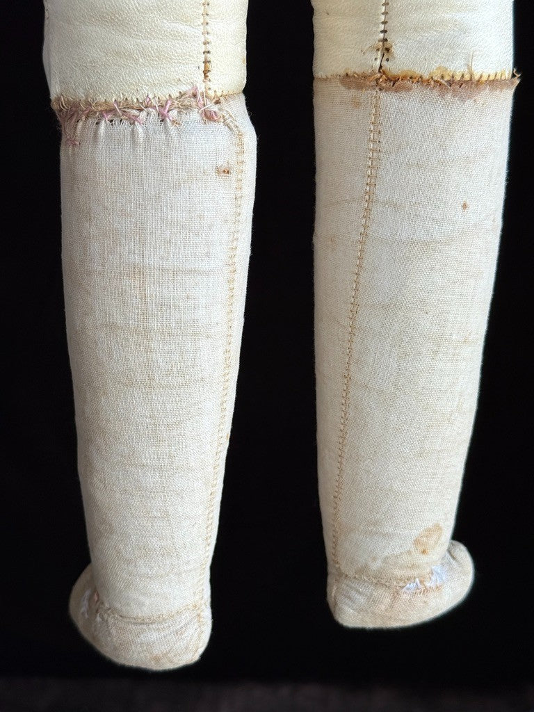 Antique German 21” ABG Alt Beck & Gottschalk Turned Bisque Shoulder Head Doll