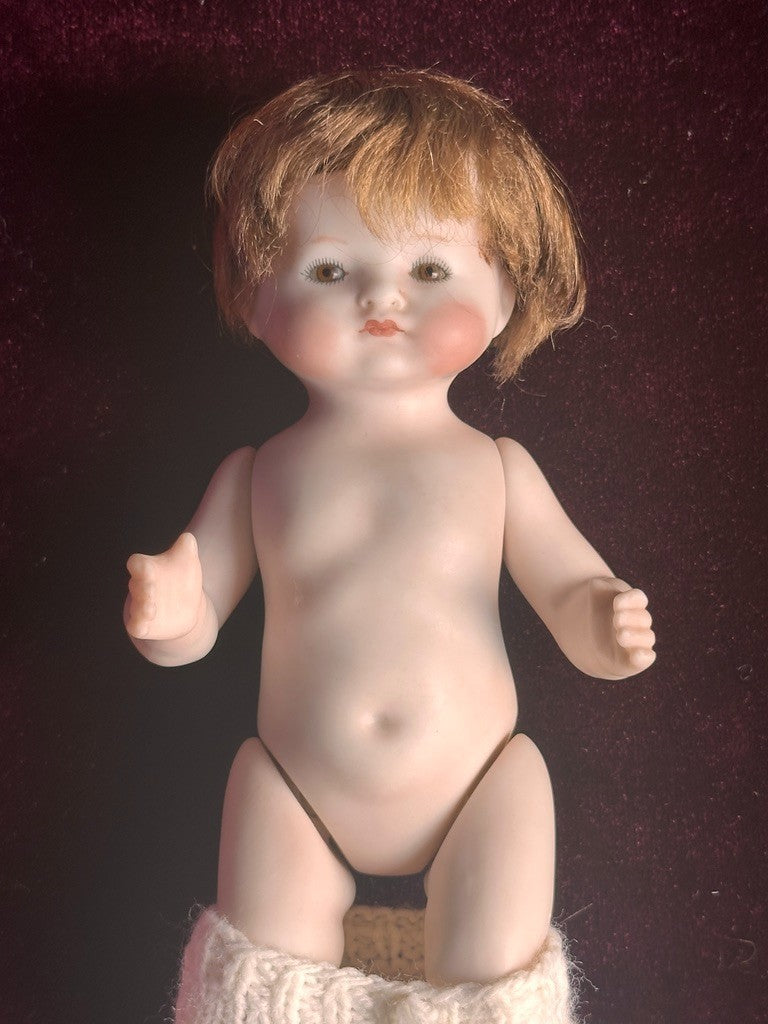 All Porcelain 6” Reproduction of Antique German Grace Putnam Bye-Lo Baby Doll