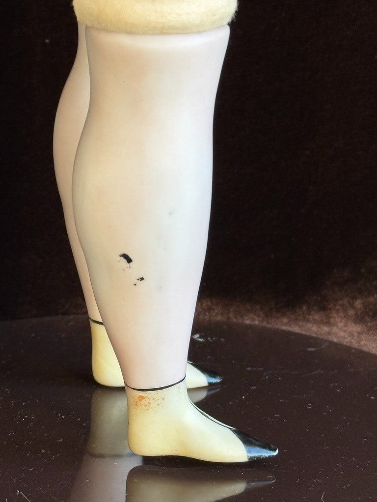Vintage 19” Ruth Bartlome Porcelain Reproduction of Parian Fashion Lady Doll