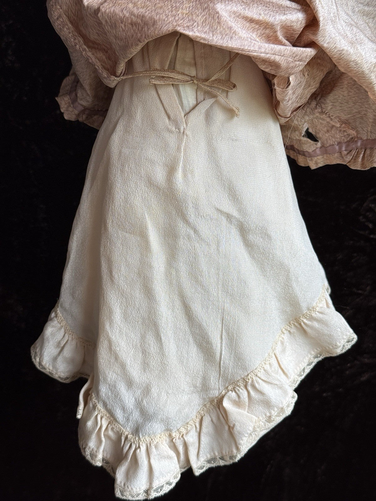 Antique German ABG (?) 11.5” Bisque Head Parian Fashion Doll