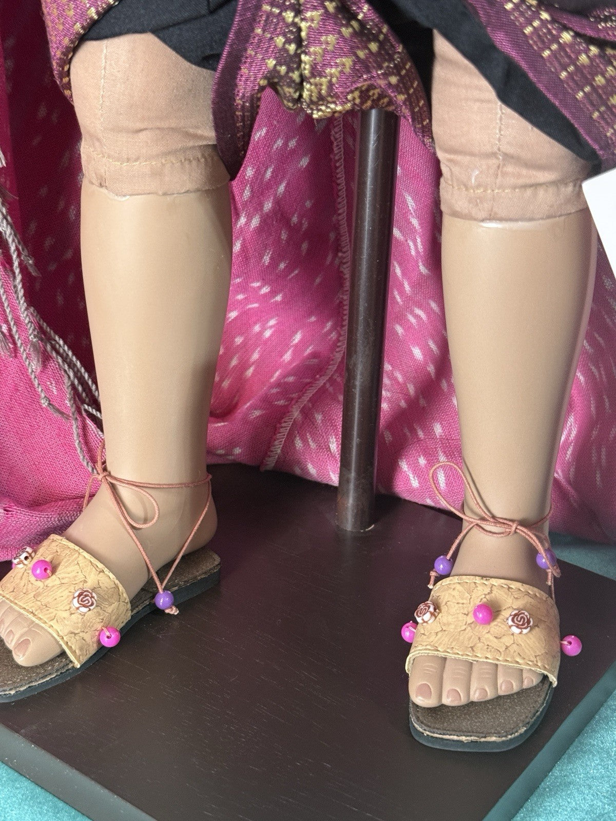 Collectible William Tung 26” Porcelain Doll Sri-Lanka LE 500 With Tag/Stand