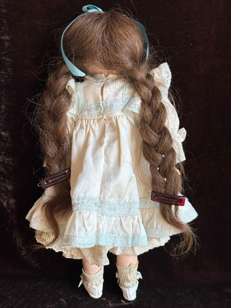 Antique German 14” Kestner 143 Bisque Head Doll