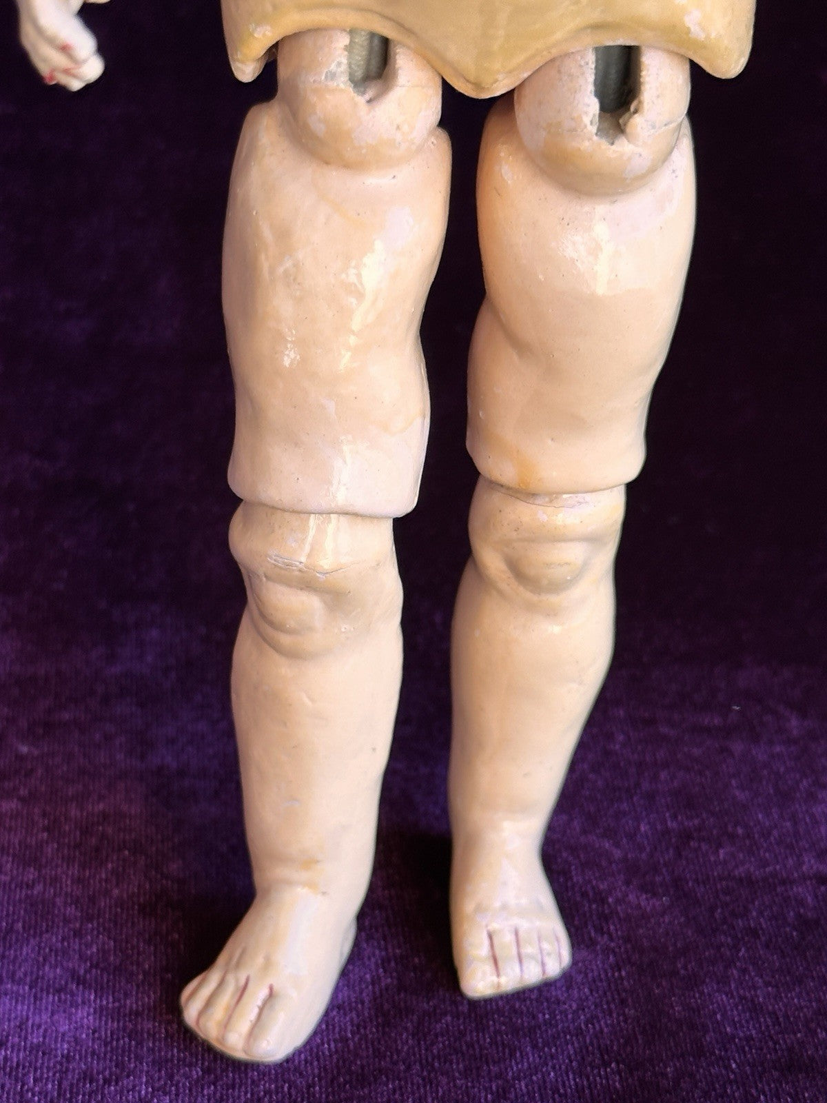 Petite Antique German 9.5” Catterfelder Puppen Fabrik 502 Bisque Head Doll