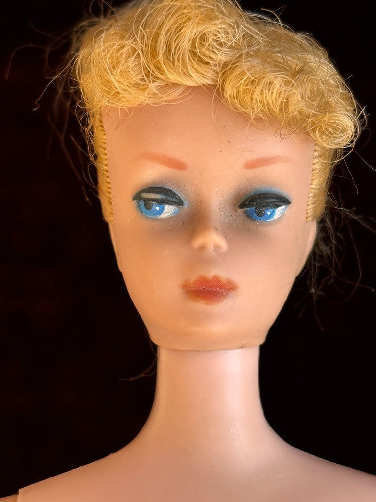 Early Mattel Vintage Blonde Ponytail Barbie Doll