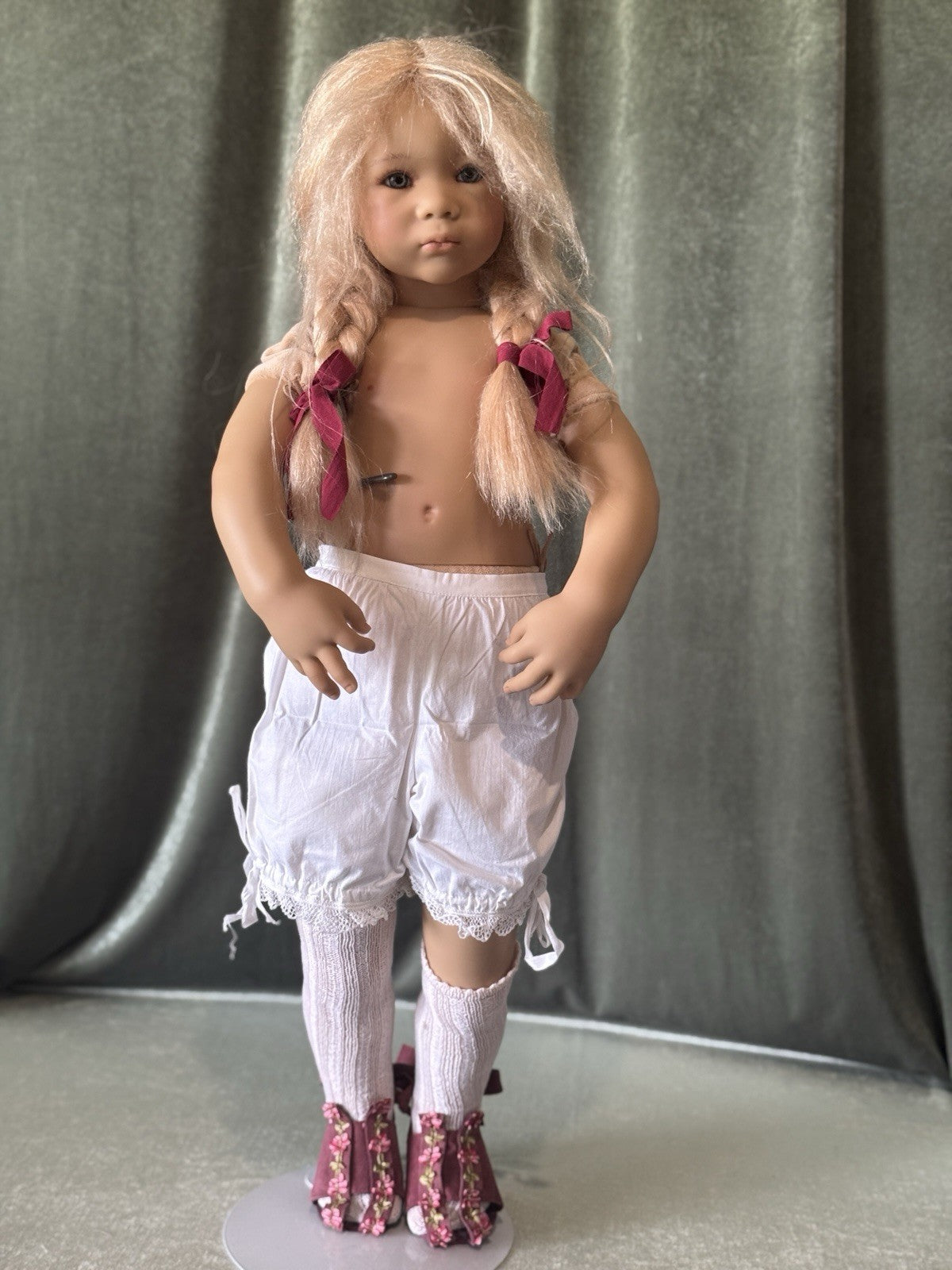 Collectible Vinyl Annette Himstedt 32” Doll “Mascha” Limited Edition 277