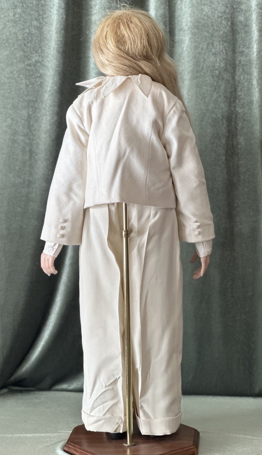 Artist Hildegard Gunzel Wax Over Porcelain Portrait 34” Doll
