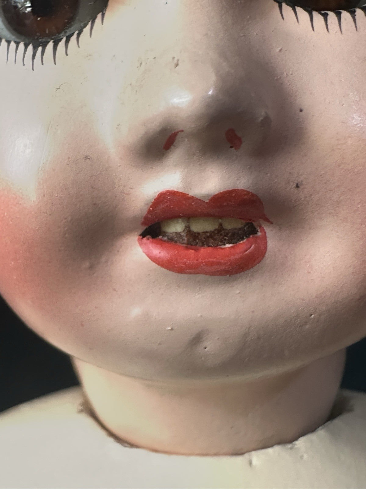 Antique French 10 3/4” Bleuette SFBJ France Papier Mache Head New Body Doll