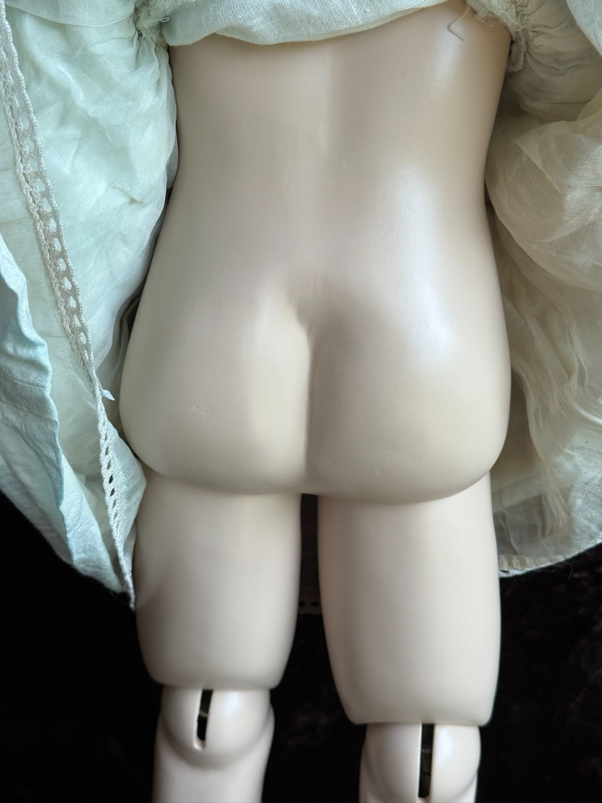Colleen Phillips Porcelain Compo 26” Repro of Antique French Bru Jne Doll