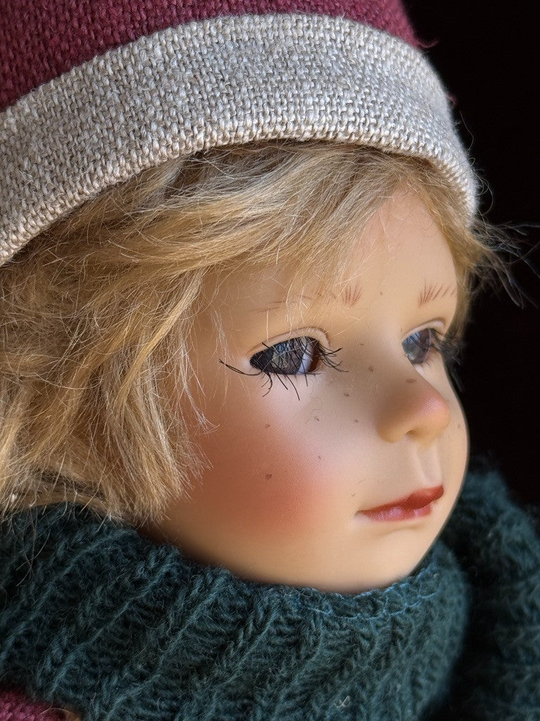 Collectible 16” Gotz Suzi Eimer Vinyl/Cloth Troll Boy Doll