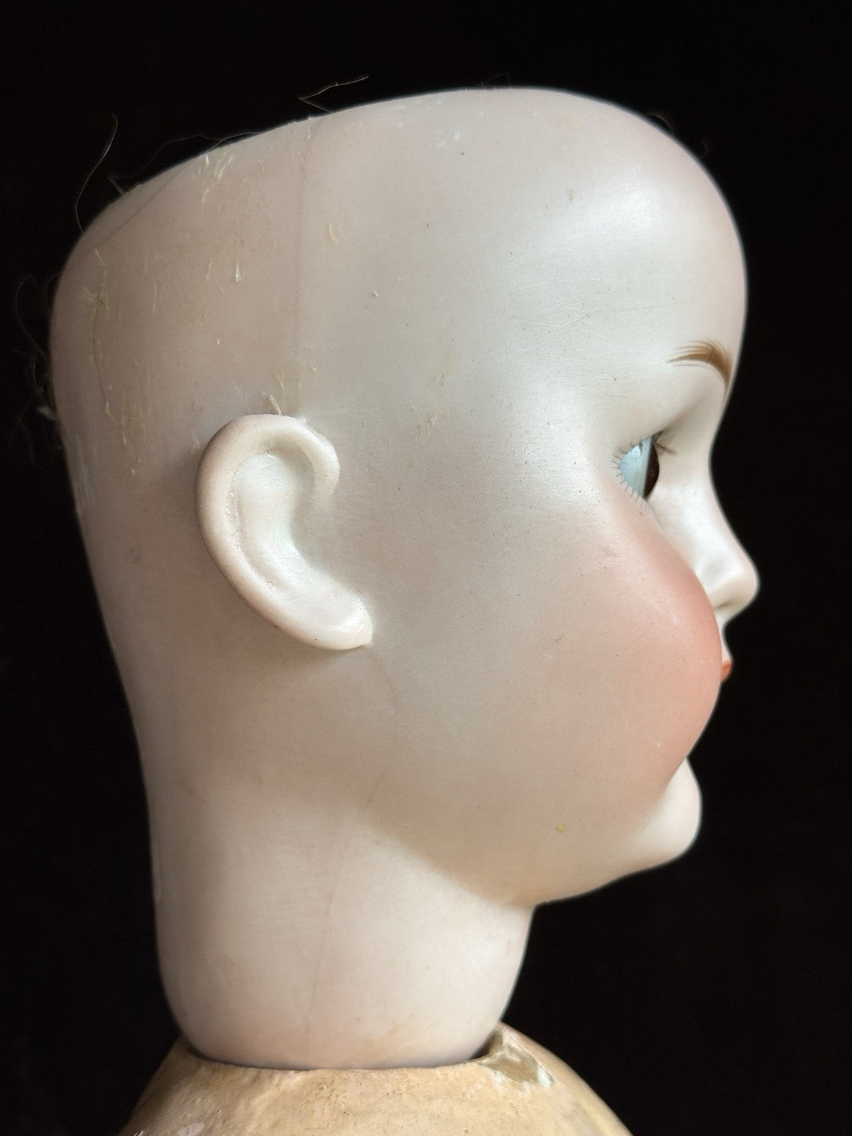 Antique German 28.5” Max Handwerk Bebe Elite 286 Bisque Head Doll