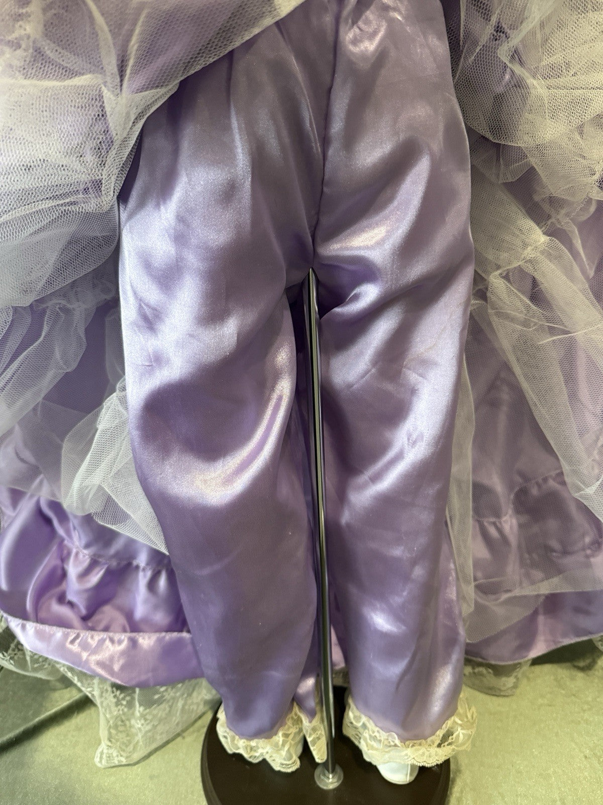 Collectible Large 42” Porcelain Doll “Sterling ” by Rustie LE 1000 COA/Stand/Tag