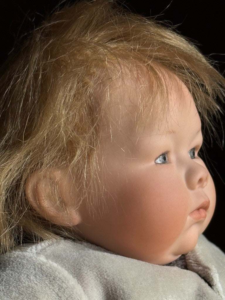 Collectible German 8.5" Wiltrud Stain Porcelain Simon Baby Complete Set LE 24