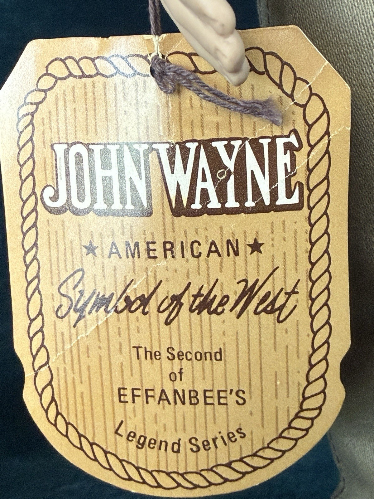 Lot Of 3 Vintage Effanbee/Franklin Mint Legend Series John Wayne Character Dolls