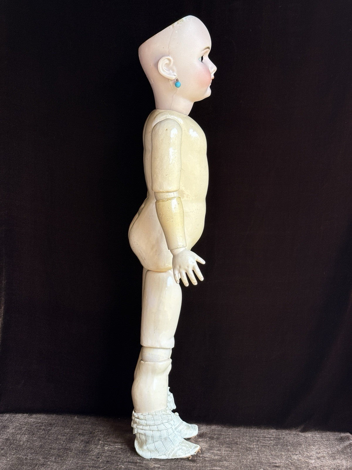 Antique German 30” Heinrich Handwerck 109 Dep Bisque Head Doll