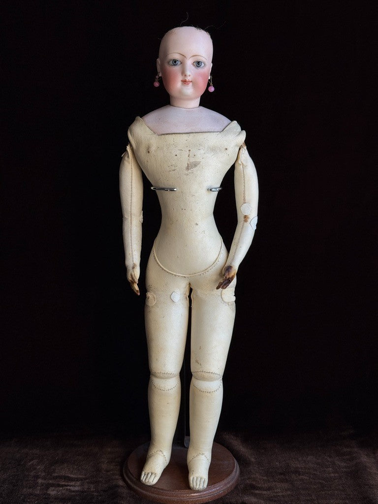 Antique French 16” Jumeau/Gaultier Bisque Head Fashion Poupee Bebe Doll