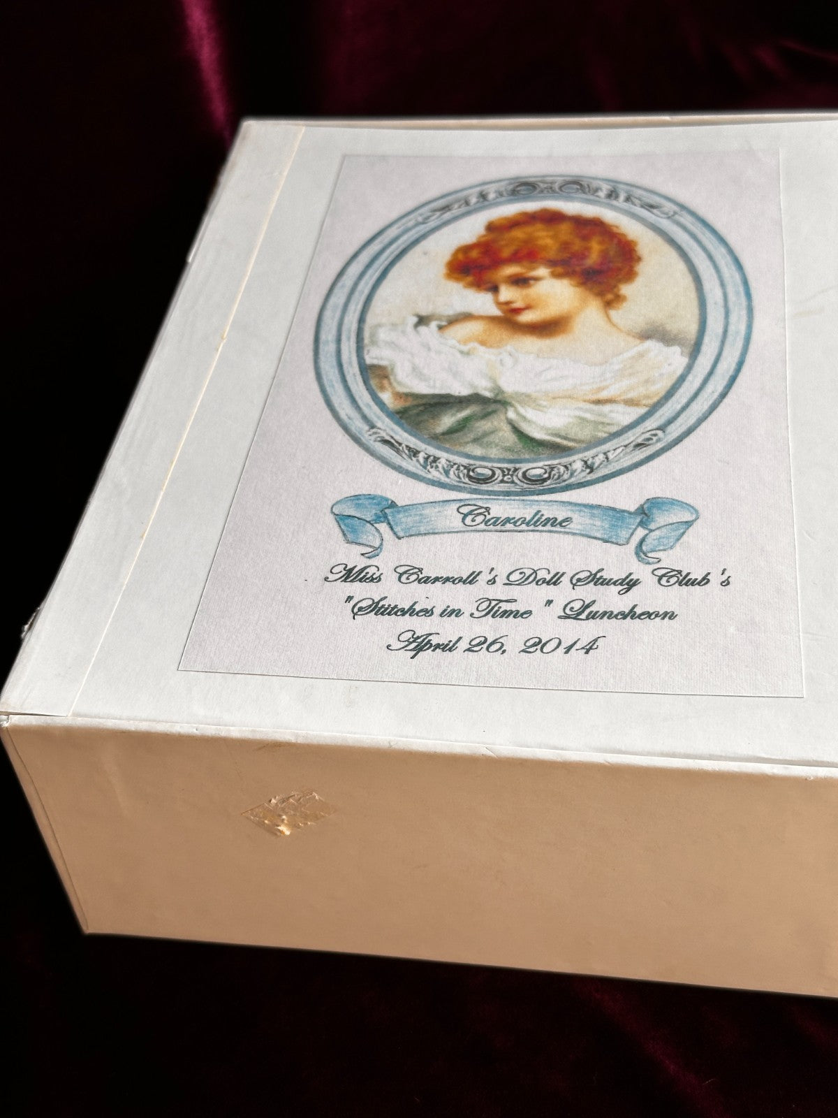 Collectible Porcelain Repro of China Doll by Rosemarie Snyder with Wardrobe