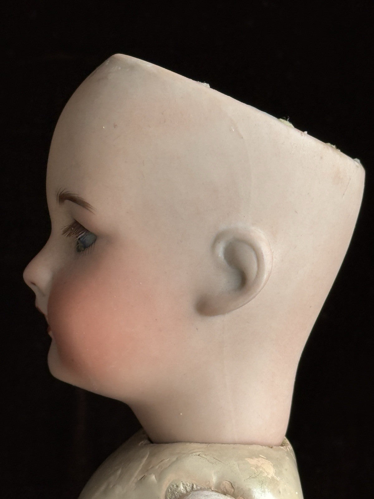 Antique French 13.25” SFBJ (?) Bisque Head Doll