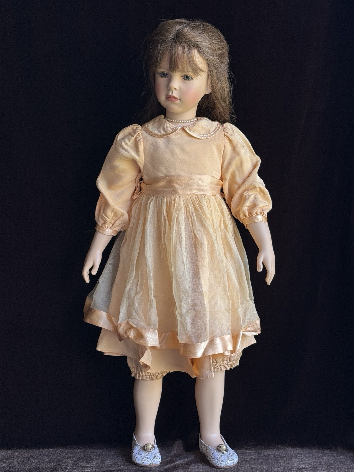 Collectible Vinyl 29” Jamilah Doll by Vera Scholz WMP LE 250, with Box