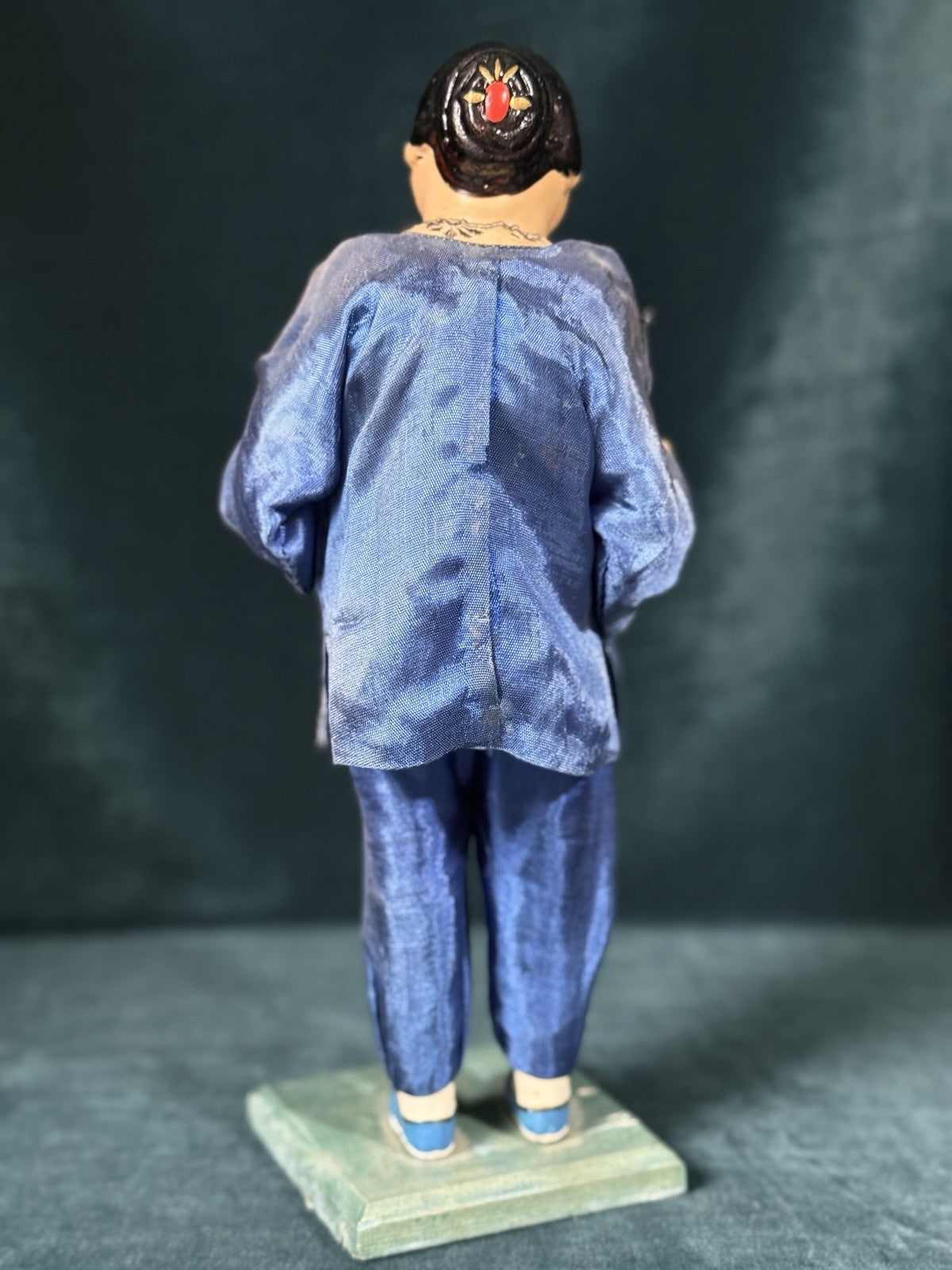 Lot Of 2 Vintage Composition 11.5” Dolls “Chinese Merchant Mr Foo And His Wife”