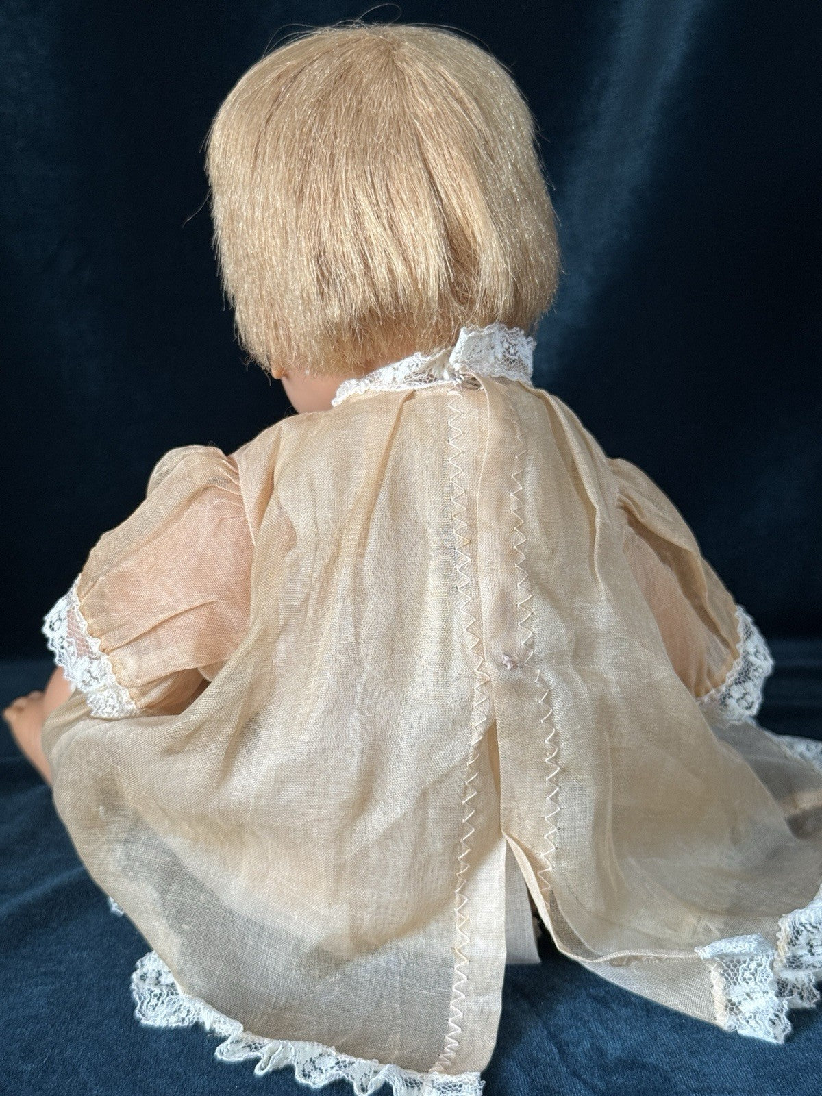 Vintage 1960’s Ideal Thumbelina 14” Doll Working Mechanism Box/Tagged Dress