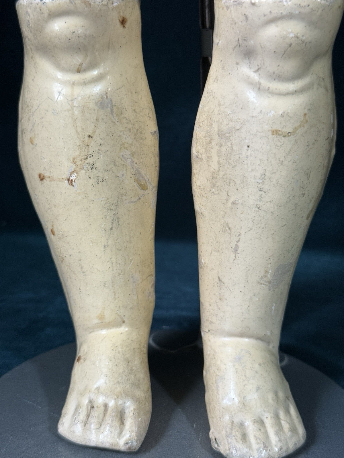 Antique German Walkure 24” Doll Bisque Head Composition Body