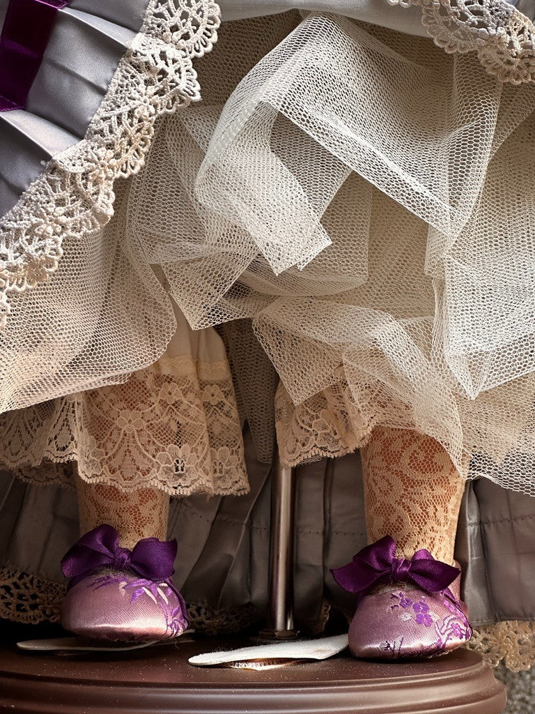 Huge Mary Benner 36" Porcelain Repro of French Bru Jne Michiko Doll LE 750