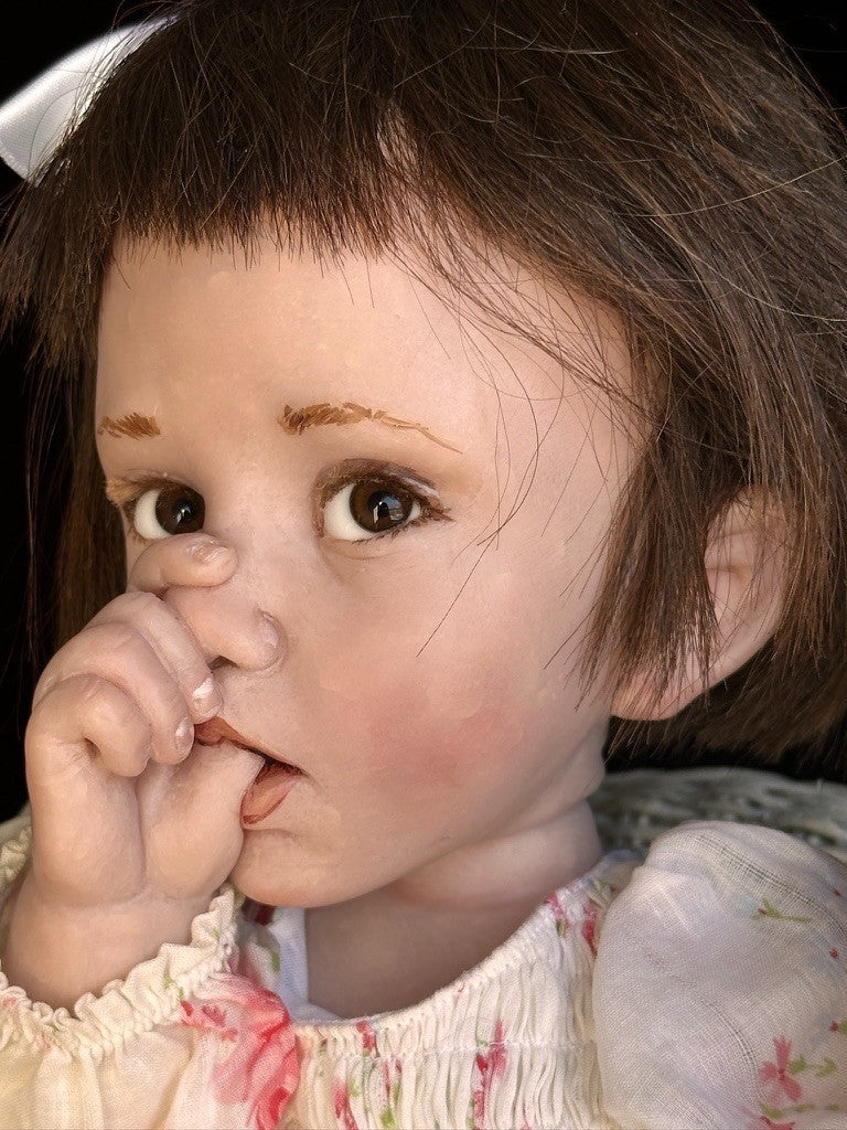 OOAK Jane Bradbury Lifelike Collectible Resin Doll