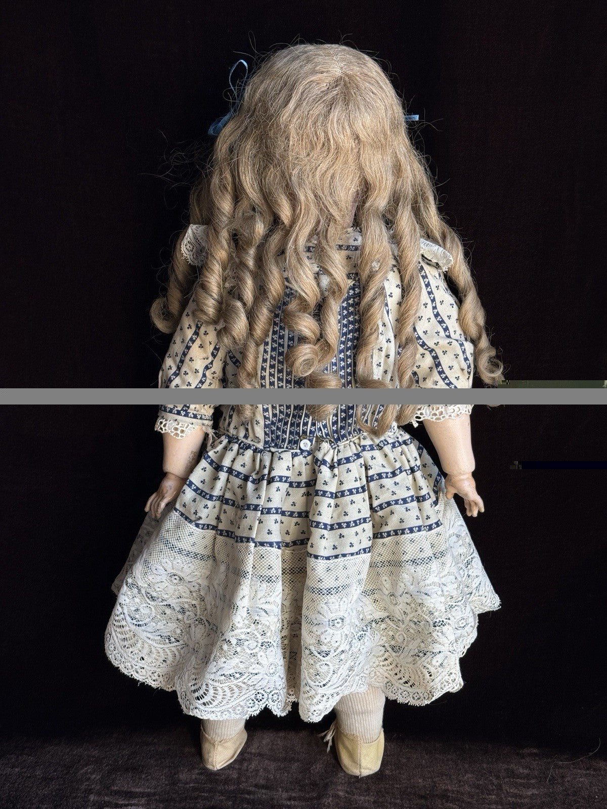 Antique German 19.5” Simon & Halbig Kammer & Reinhardt 53 Bisque Head Doll