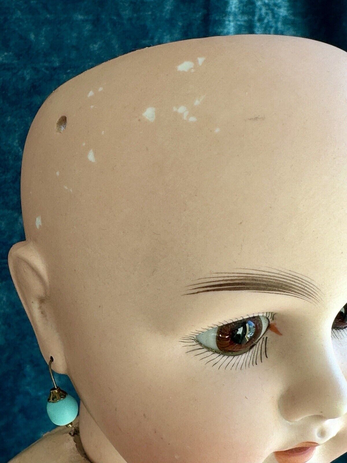 Antique French 24” Henri Rostal Mon Tresor Bébé Bisque Head Doll