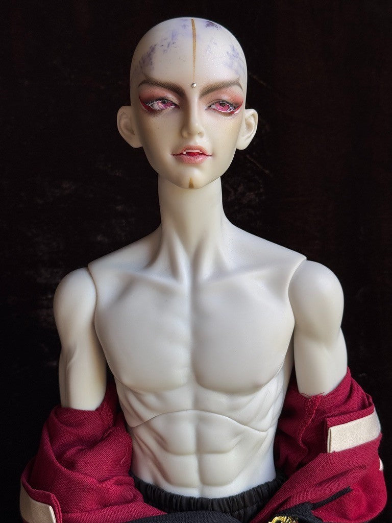 Large 29” Super Dollfie BJD Telesthesia & Dragon (?) Resin Male Character Doll