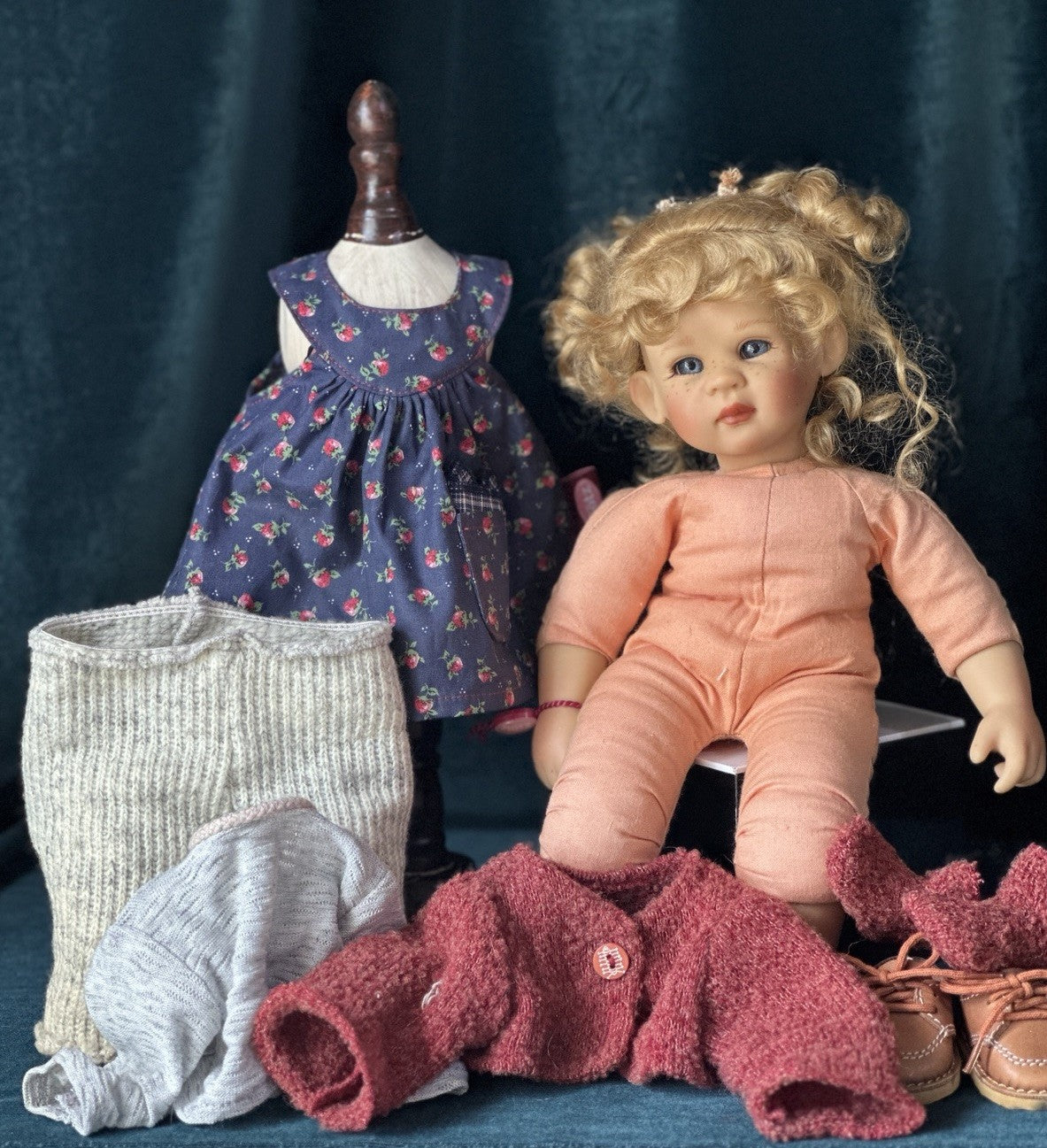 Collectible Artist Vinyl 14” Doll By Susi Eimer For Gotz Company
