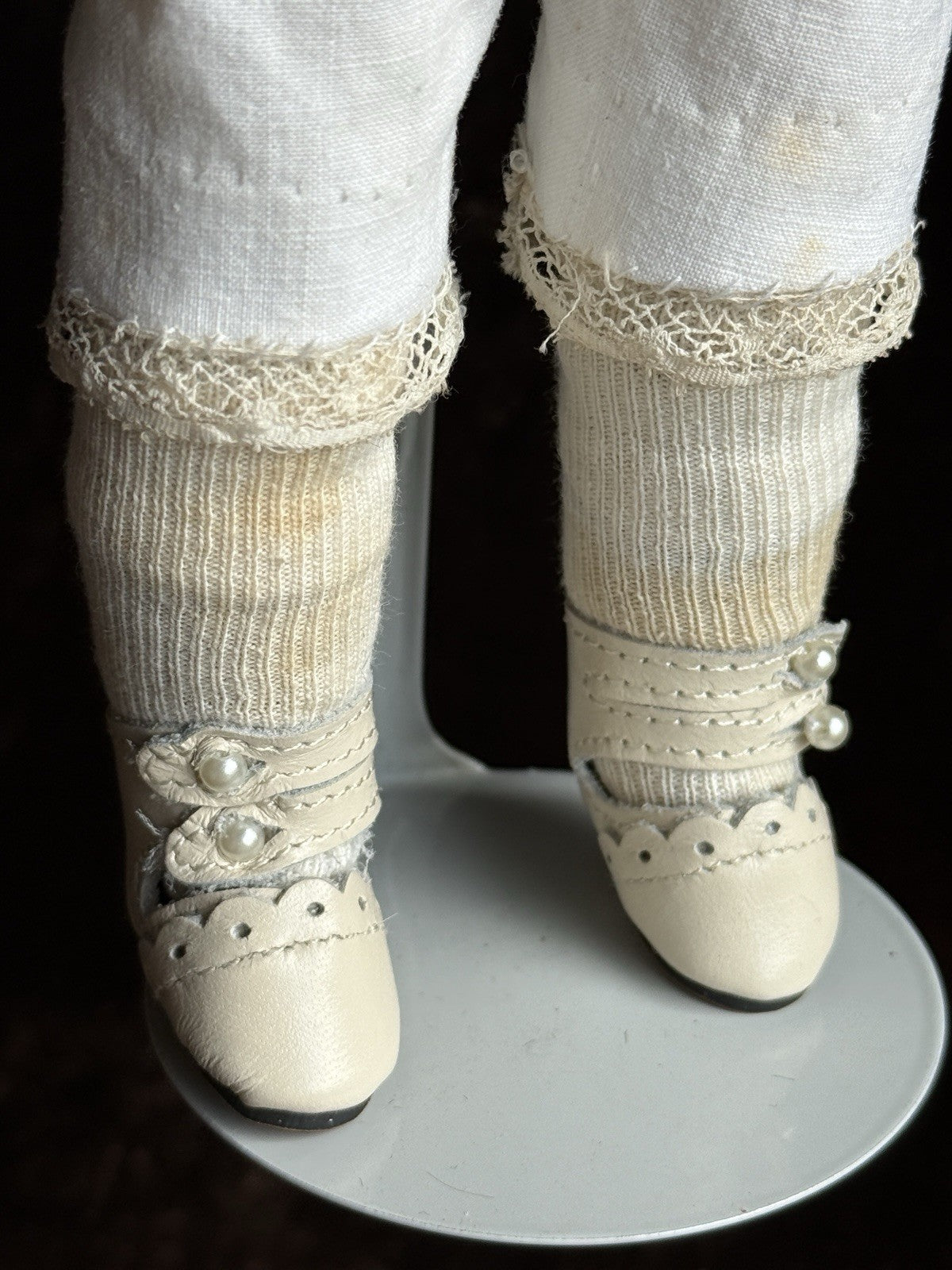 Antique German 11” Gebruder Heubach Coquette Bisque Shoulder Head Character Doll
