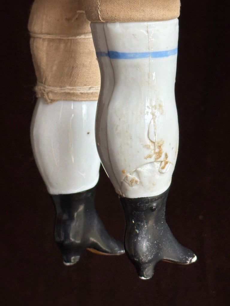 Antique German 21.5” ABG Alt Beck Gottschalck 1000 Highland Mary China Head Doll