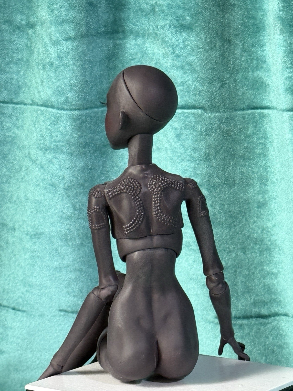 MIB Collectible Female Dark Complexion 13” BJD Resin Sumul Fashion Doll