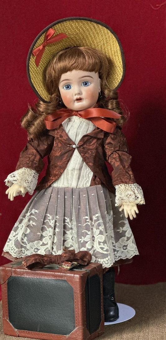 Artist Reproduction Of Sonnenberg Bisque Child Doll 224 by Bahr and Proschild