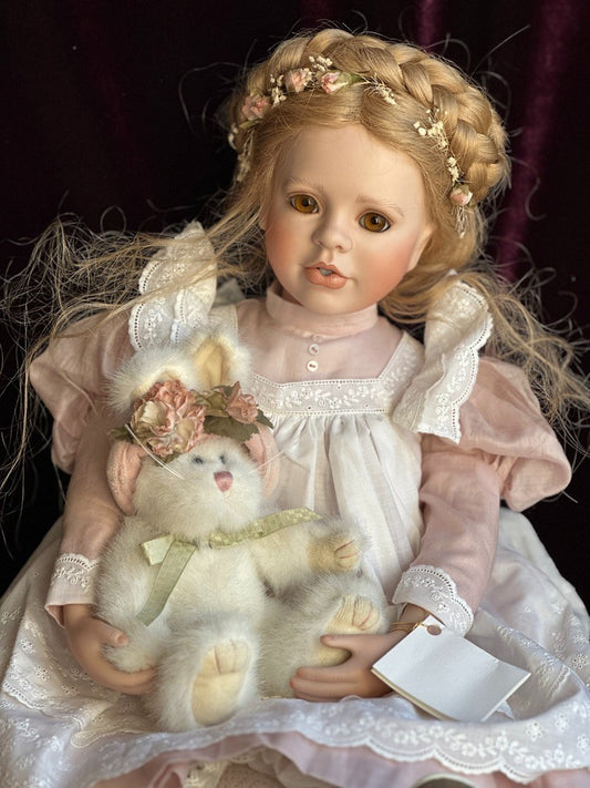 Collectible Porcelain 23" Linda Mason Originals Tiffany Doll LE 50