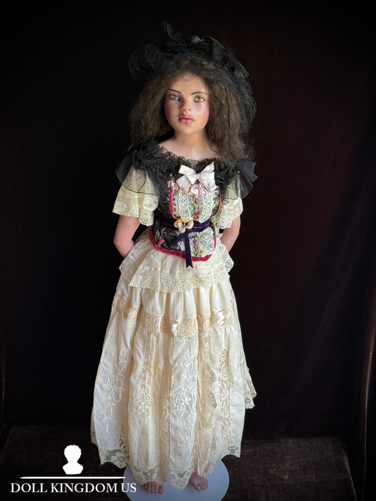 OOAK Anna Brahms 31" Contemporary Artist Collectible Polymer Clay Doll