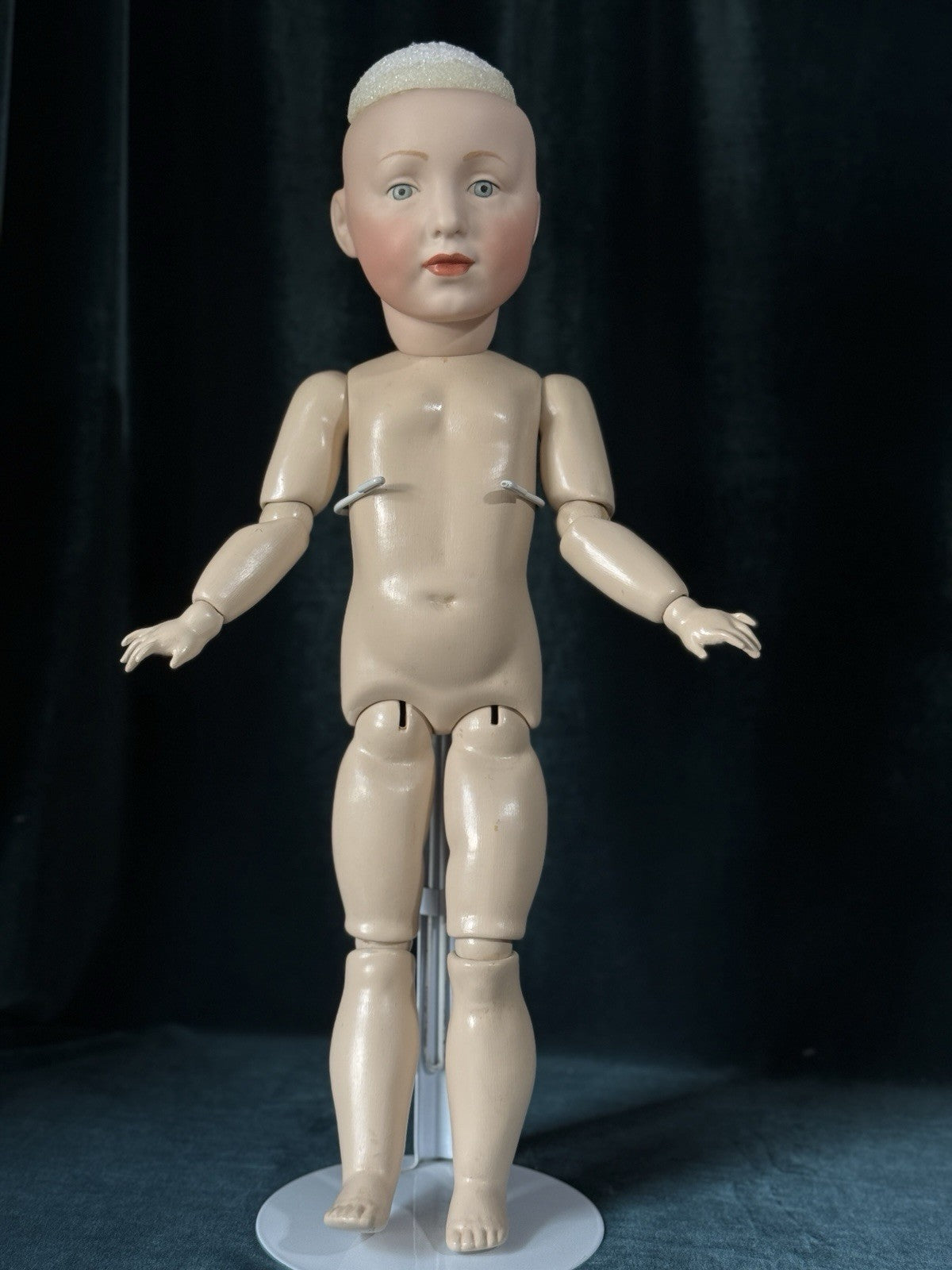 Artist Reproduction Of Rare Kammer Reinhardt Character 19” Doll “Elise” Mold 109