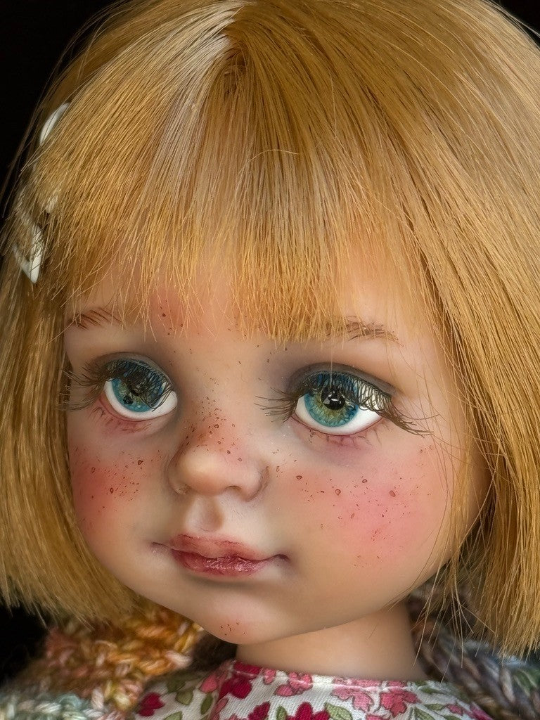 OOAK Repainted Paola Reina Doll by Ukrainian Artist Zhanna Ivko in Box + Tag