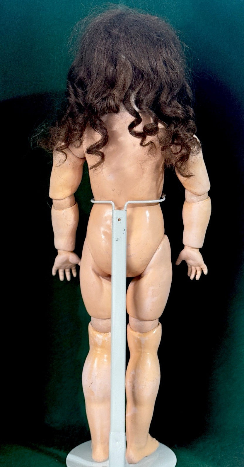 Antique German Kammer & Reinhardt 29” Doll Mold 192 Bisque Head Composition Body
