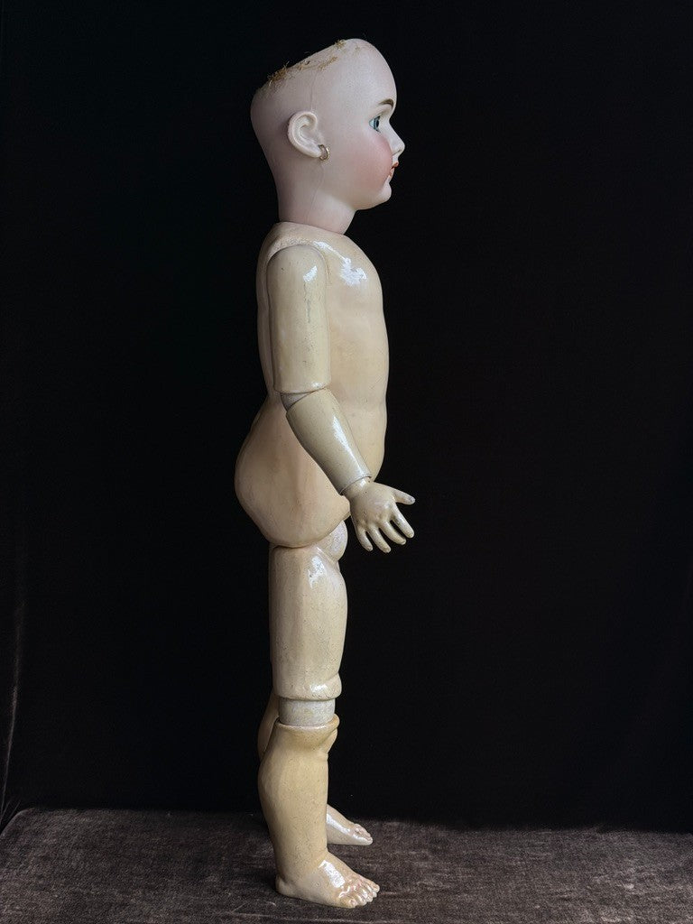 Antique German 29” Heinrich Handwerck 109 Dep Bisque Head Doll