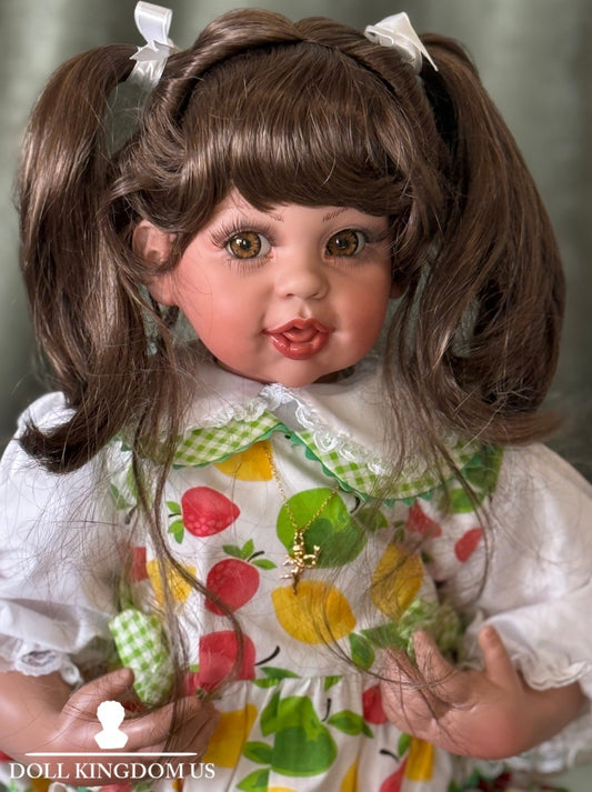 Vinyl 25” Doll “Tootie Fruity - I’m a Cutie!” Fayzah Spanos Tag/COA LE 500