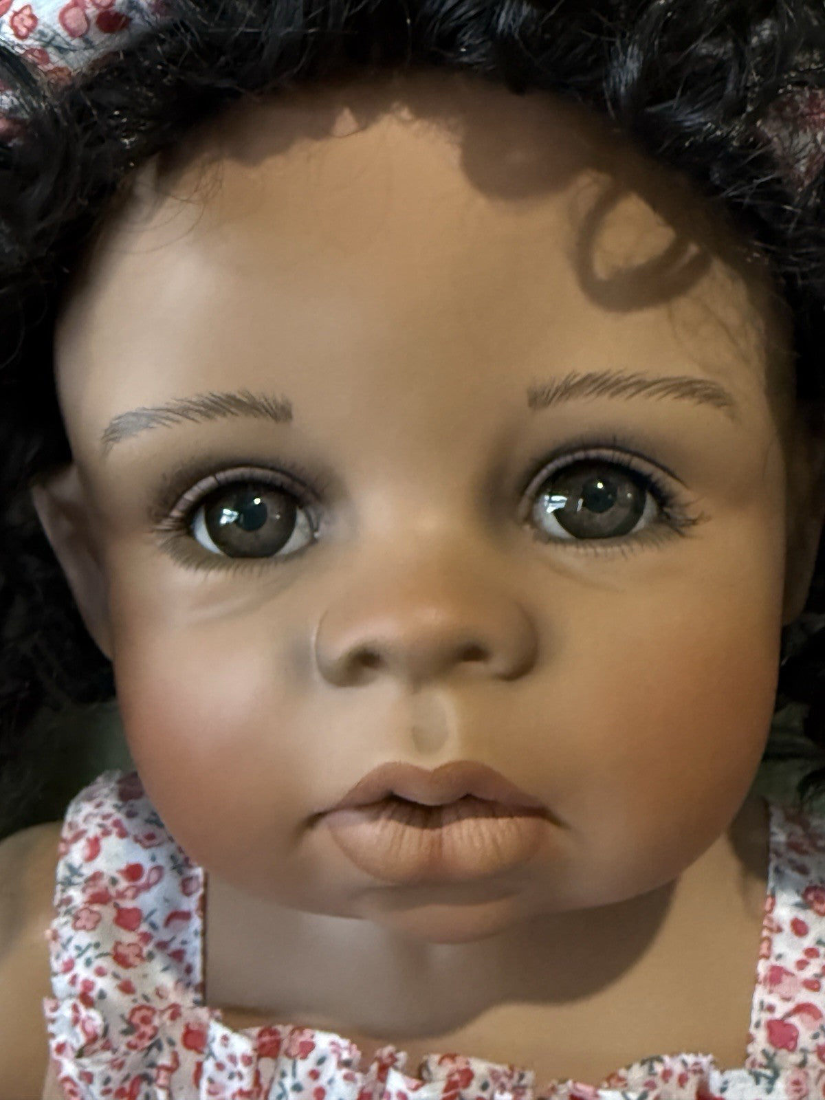 Collectible Porcelain 29” AA Doll “Misha ” by Monika Levenig LE 750 Tag/COA