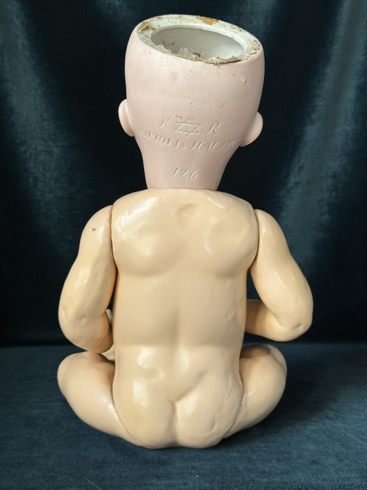 Antique German Kammer & Reinhardt Simon Halbig 126 Sleepy Eyes 18” Baby Doll